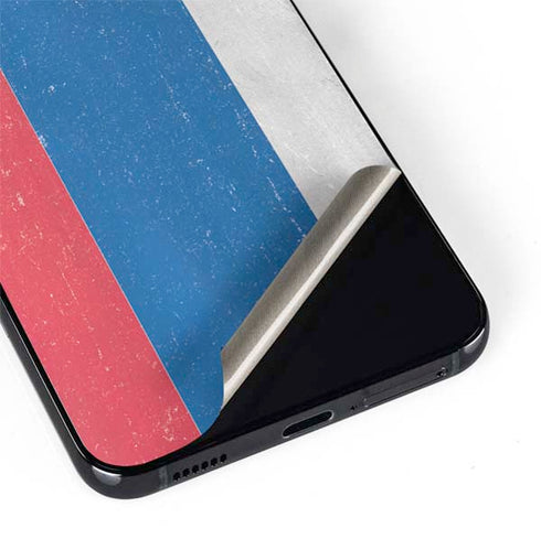 Slovenia Flag Distressed Galaxy S22 Plus Skin